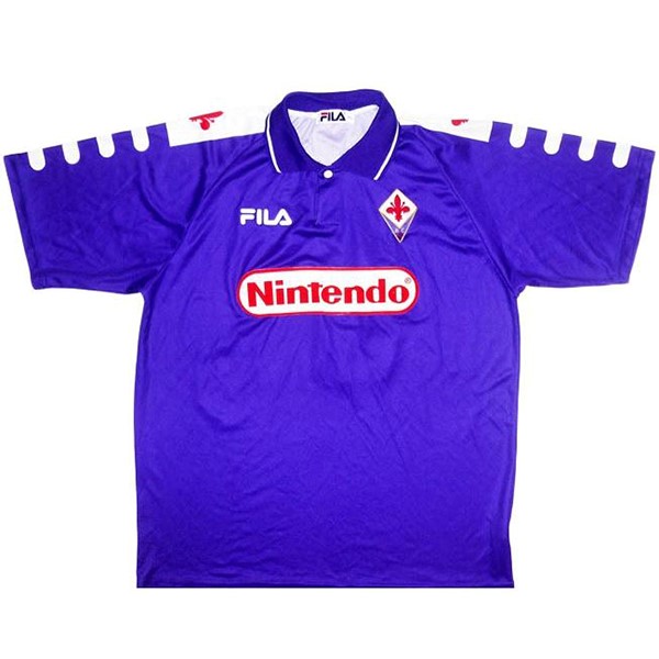 Camiseta Fiorentina FILA Replica Primera Ropa Retro 1998 1999 Purpura